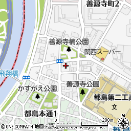 福島鰹大阪支店周辺の地図