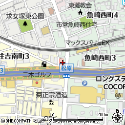 兵庫県神戸市東灘区魚崎西町3丁目6周辺の地図