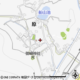 岡山県岡山市北区原641周辺の地図