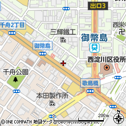 三井住友銀行歌島橋 ＡＴＭ周辺の地図