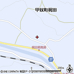 広島県三次市甲奴町梶田1021周辺の地図