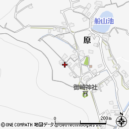 岡山県岡山市北区原655周辺の地図