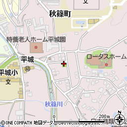 児童公園周辺の地図