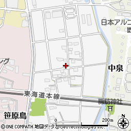 静岡県磐田市海老塚69周辺の地図