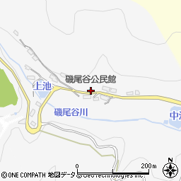 磯尾谷公民館周辺の地図