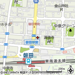 ＡＢホテル磐田周辺の地図
