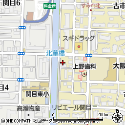 岡本文化周辺の地図