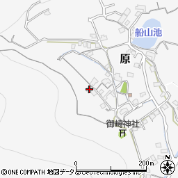 岡山県岡山市北区原657周辺の地図