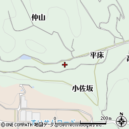 愛知県知多郡南知多町片名平床周辺の地図