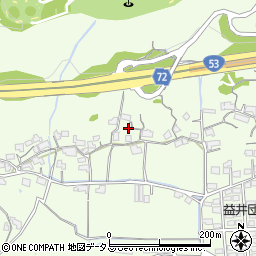 岡山県岡山市北区田益419周辺の地図