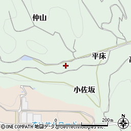 愛知県南知多町（知多郡）片名（平床）周辺の地図