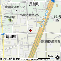 静岡県浜松市中央区飯田町270周辺の地図