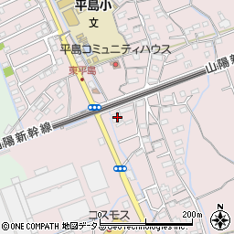 岡山県岡山市東区東平島1397周辺の地図