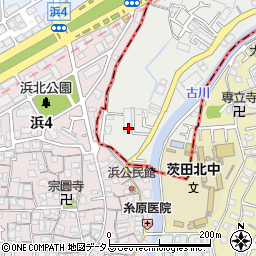 大阪府門真市ひえ島町30-25周辺の地図