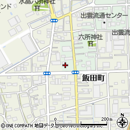 静岡県浜松市中央区長鶴町2周辺の地図