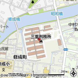 三重県津市修成町16周辺の地図