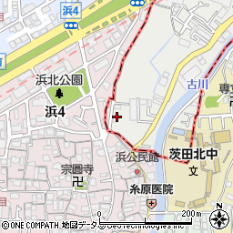 大阪府門真市ひえ島町30-40周辺の地図