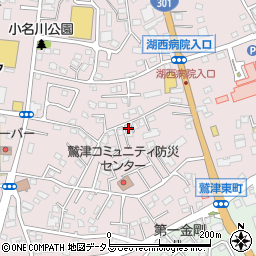 静岡県湖西市鷲津1155-1周辺の地図