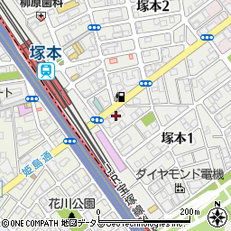 キッチンヨコヨコ周辺の地図