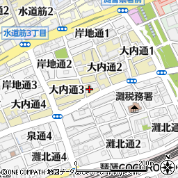 龍王院周辺の地図