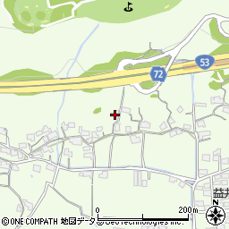 岡山県岡山市北区田益442周辺の地図