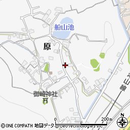 岡山県岡山市北区原614周辺の地図