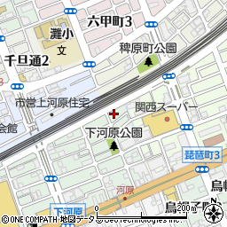 〒657-0045 兵庫県神戸市灘区下河原通の地図