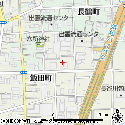 静岡県浜松市中央区飯田町230周辺の地図