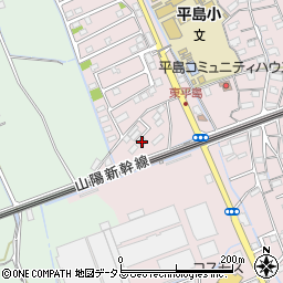 岡山県岡山市東区東平島1368周辺の地図