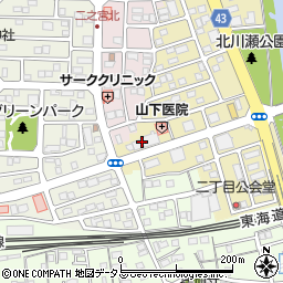 静岡県磐田市二之宮東19周辺の地図