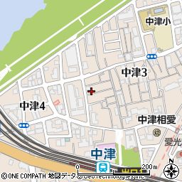 花柳創依舞踊道場周辺の地図