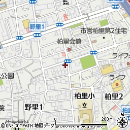 ジオナ塚本周辺の地図