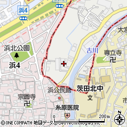 大阪府門真市ひえ島町30-12周辺の地図