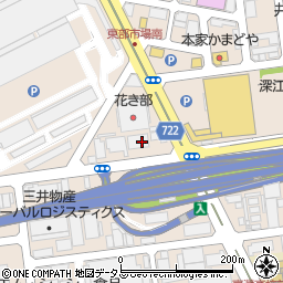 関西上田コールド株式会社周辺の地図