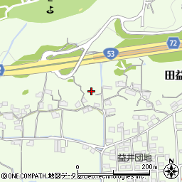 岡山県岡山市北区田益387周辺の地図