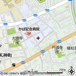 静岡県浜松市中央区神立町595周辺の地図