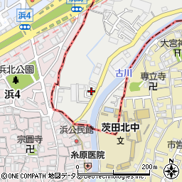 大阪府門真市ひえ島町30-6周辺の地図