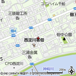 三陽工業周辺の地図