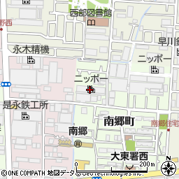 大阪府大東市南郷町10-10周辺の地図