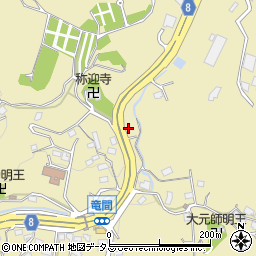 大阪府大東市龍間1294周辺の地図