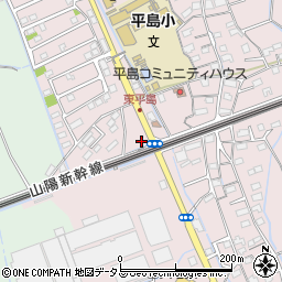 岡山県岡山市東区東平島1341周辺の地図
