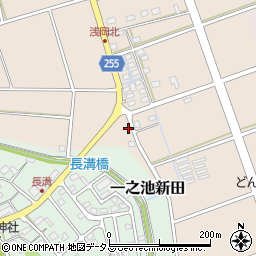 静岡県袋井市浅岡1239-1周辺の地図