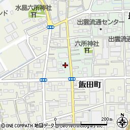 静岡県浜松市中央区長鶴町4周辺の地図