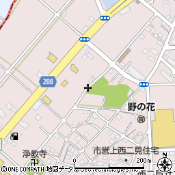 兵庫県明石市二見町西二見周辺の地図