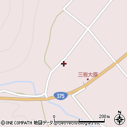 広島県三次市三若町437周辺の地図