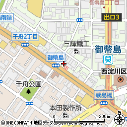 株式会社久保硝子店周辺の地図