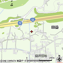 岡山県岡山市北区田益1188周辺の地図