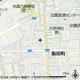 静岡県浜松市中央区長鶴町5周辺の地図