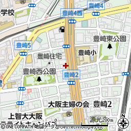 大阪府大阪市北区豊崎5丁目2-25周辺の地図
