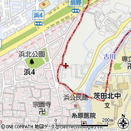 大阪府門真市ひえ島町30-52周辺の地図